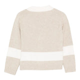Eleventy Cardigan tinta unita Scollo A V Beige per Bambino EX9P60X BEIGE ELEVENTY 