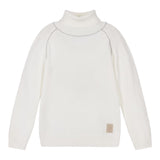 Eleventy Maglia Collo Alto tinta unita Panna per Bambino EX9P70 PANNA ELEVENTY 