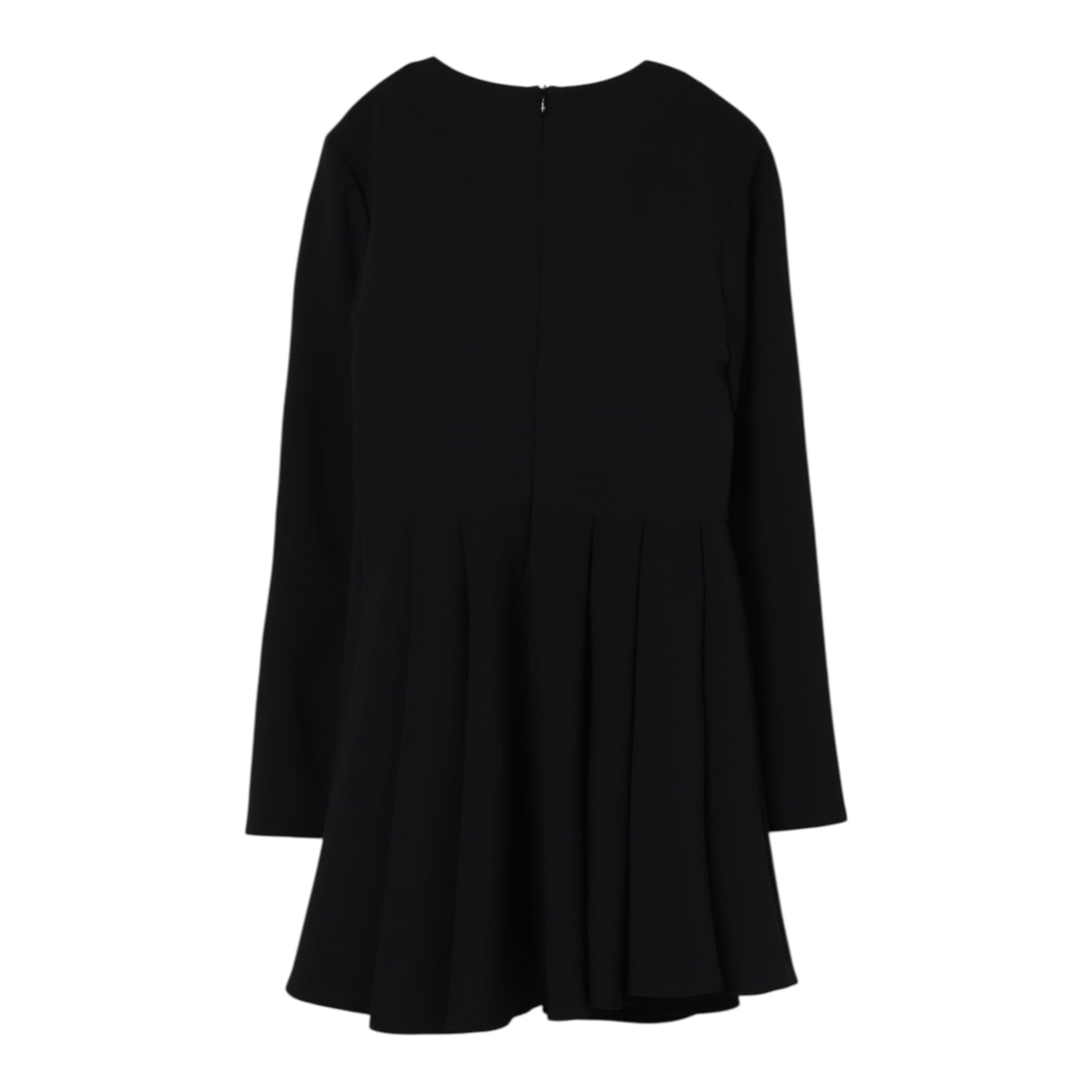 Elisabetta Franchi Abito Manica Lunga tinta unita Nero per Bambina EFAB629X NERO ELISABETTA FRANCHI 