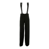 Elisabetta Franchi Pantalone tinta unita con Bretelle Nero per Bambina EFPA265 NERO ELISABETTA FRANCHI 