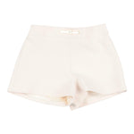 Elisabetta Franchi Short tinta unita con Elastico In Vita Crema per Bambina EGBE025 CREMA ELISABETTA FRANCHI 