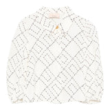 Elisabetta Franchi Camicia tinta unita con Stampa Panna per Neonata EGCA048 PANNA ELISABETTA FRANCHI 