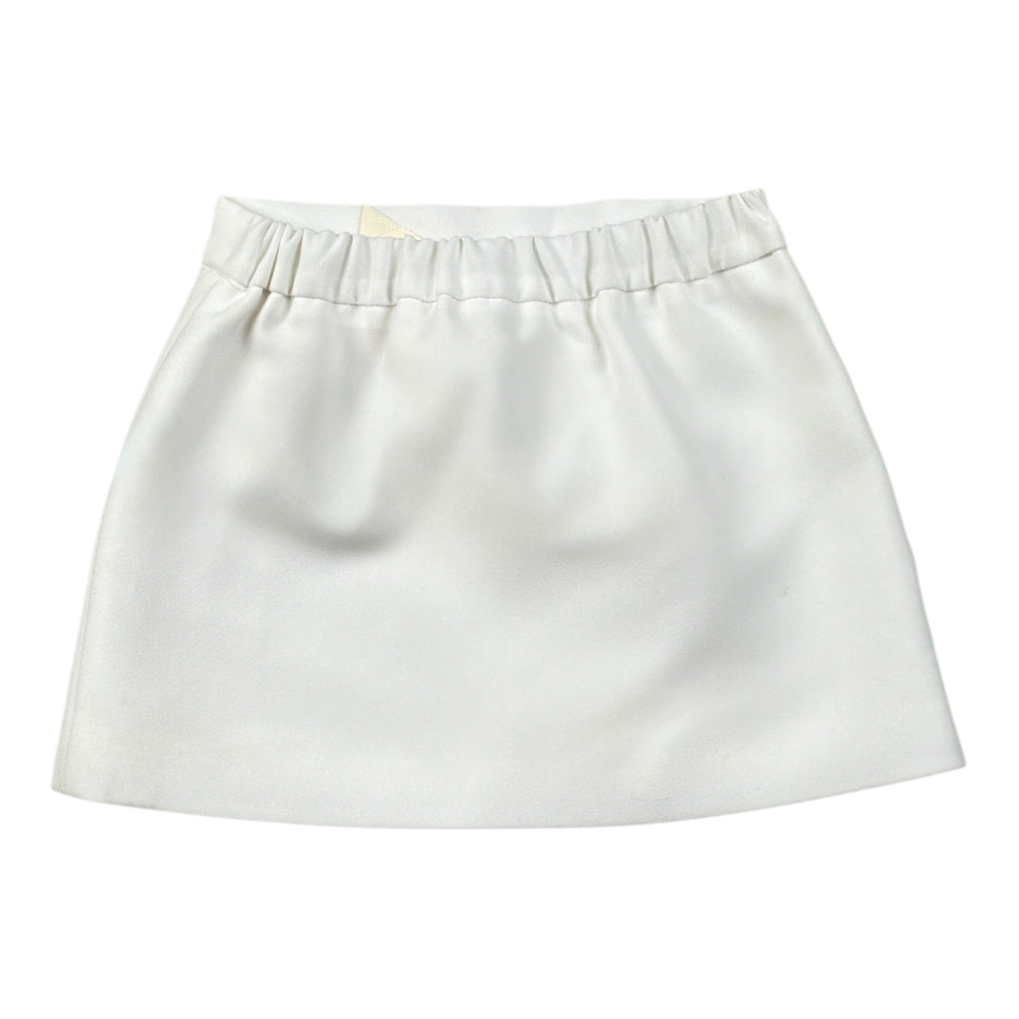 Elisabetta Franchi Gonna tinta unita con Fiocchi Bianco per Neonata EGGO048 BIANCO ELISABETTA FRANCHI 