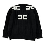 Elisabetta Franchi Cardigan tinta unita con Bottoni Nero per Neonata EGMA046 NERO ELISABETTA FRANCHI 