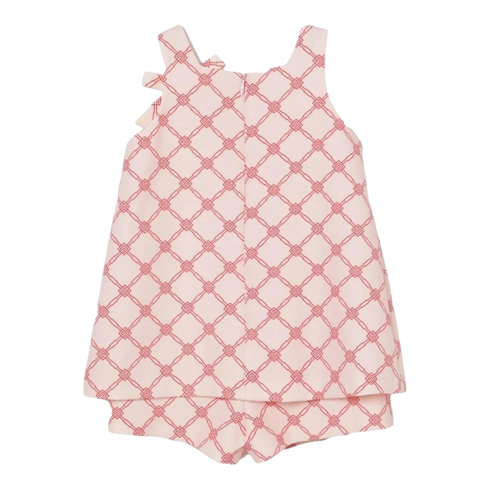Elisabetta Franchi Tuta Giromanica tinta unita con Loghi Rosa per Neonata EGTA008N ROSA ELISABETTA FRANCHI 