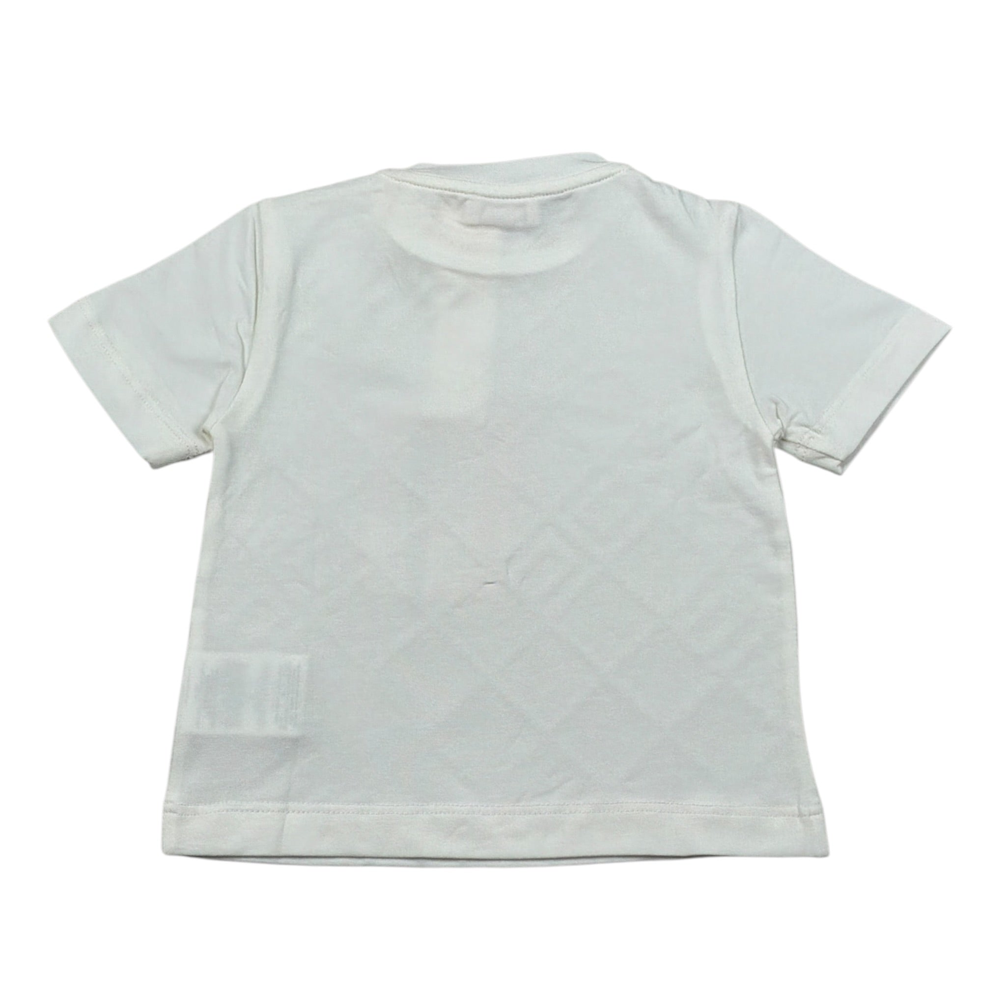 Elisabetta Franchi T-Shirt Girocollo tinta unita Bianco per Neonata EGTS097X BIANCO ELISABETTA FRANCHI 