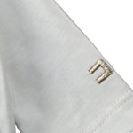 Elisabetta Franchi Body tinta unita Manica Lunga Bianco per Neonata ENBD005 BIANCO ELISABETTA FRANCHI 