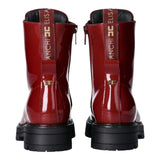 Elisabetta Franchi Stivali Tinta Uniita con Applicazioni Rosso per Bambina F4A5E0414X ROSSO ELISABETTA FRANCHI 
