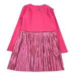 Emc Abito tinta unita Manica Lunga Fuxia per Bambina AA4800 FUXIA EMC 