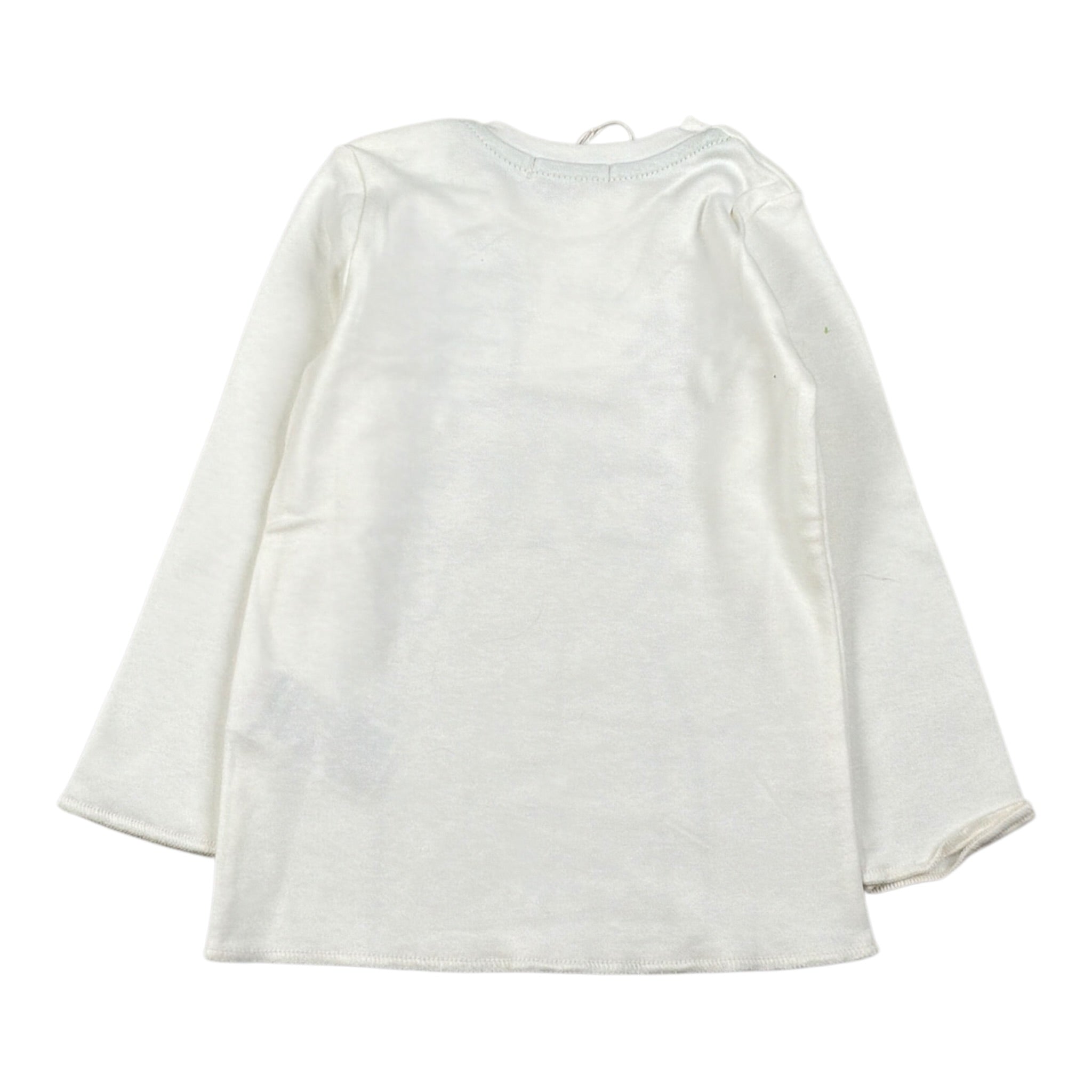 Emc Shirt Girocollo tinta unita con Stampa Bianco per Neonato BX1818 BIANCO EMC 