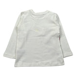 Emc Shirt Girocollo tinta unita con Stampa Panna per Neonato BX2264 PANNA EMC 