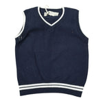Emc Gilet tinta unita con Profili In Contrasto Blu per Neonato CE1055 BLU EMC 