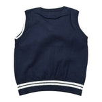 Emc Gilet tinta unita con Profili In Contrasto Blu per Neonato CE1055 BLU EMC 