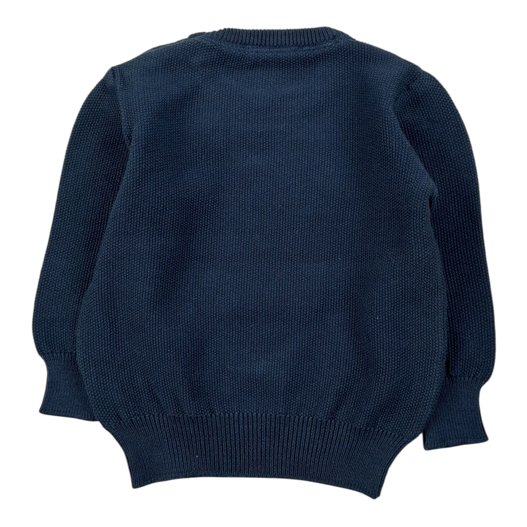 Emc Maglia tinta unita con Taschino Blu per Neonato CE1398 BLU EMC 