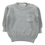Emc Maglia tinta unita con Taschino Grigio per Neonato CE1398 GRIGIO EMC 