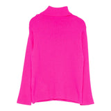 Emilio Pucci Maglia tinta unita Collo Alto con Stampa Fuxia per Bambina PX9A70Z2362 FUXIA EMILIO PUCCI 