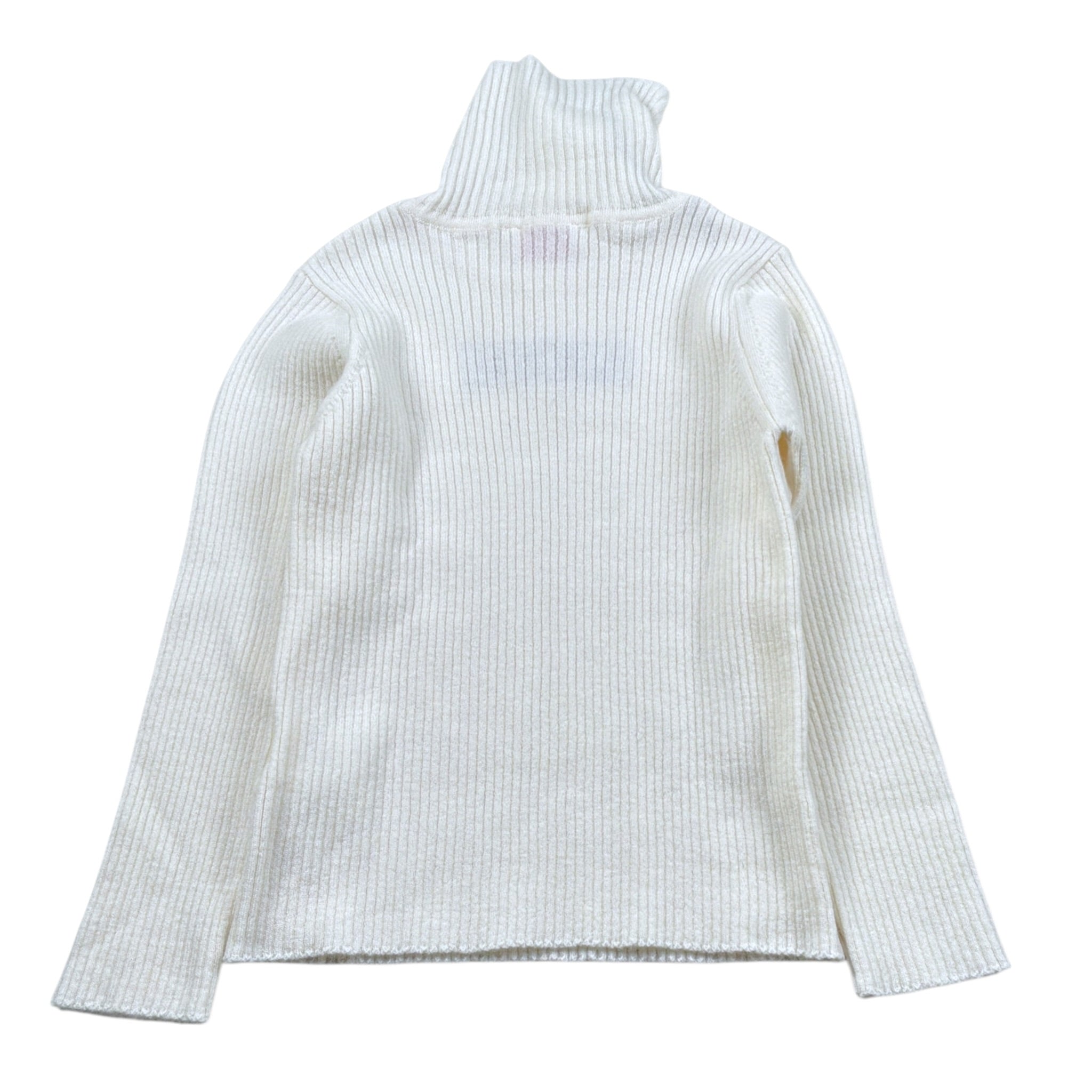 Emilio Pucci Maglia tinta unita Collo Alto con Stampa Panna per Bambina PX9A70Z2362 PANNA EMILIO PUCCI 