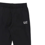 Emporio Armani Pantalone Tuta tinta unita con Logo Nero per Bambino 7B000027A NERO EMPORIO ARMANI 