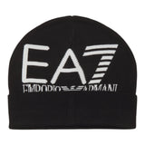 Emporio Armani Cappello tinta unita con Logo Nero per Bambino 7X000006 NERO EMPORIO ARMANI 
