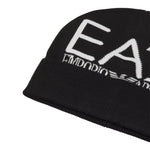 Emporio Armani Cappello tinta unita con Logo Nero per Bambino 7X000006 NERO EMPORIO ARMANI 