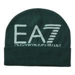 Emporio Armani Cappello tinta unita con Logo Verde per Bambino 7X000006 VERDE EMPORIO ARMANI 