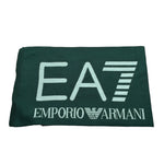 Emporio Armani Sciarpa tinta unita con Logo In Contrasto Verde per Bambino 7X000007 VERDE EMPORIO ARMANI 