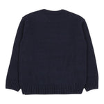 Emporio Armani Maglia Girocollo Tinta Unitoa con Logo Blu per Bambino EB000807 BLU EMPORIO ARMANI 