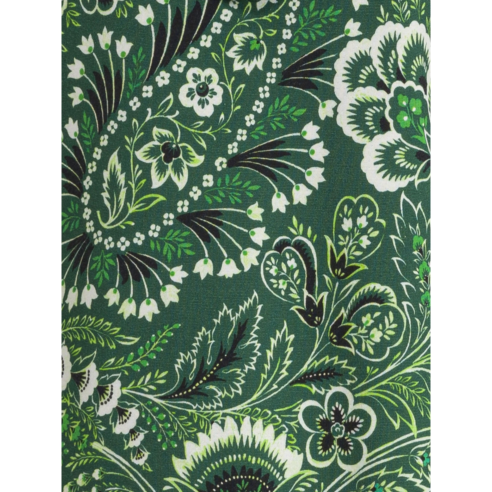 Etro Felpa con Zip E Cappuccio Stampa Fantasia Verde per Bambino GU4P10 VERDE ETRO 