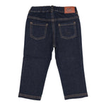 Etro Jeans tinta unita con Elastico In Vita Blu per Neonato GV6560 BLU ETRO 