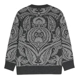 Etro Maglia Girocollo tinta unita Grigio per Bambina GV9P50 GRIGIO ETRO 
