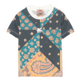 Etro T-Shirt Stampa Fantasia Multicolor per Neonato GW8521 MULTICOLOR ETRO 