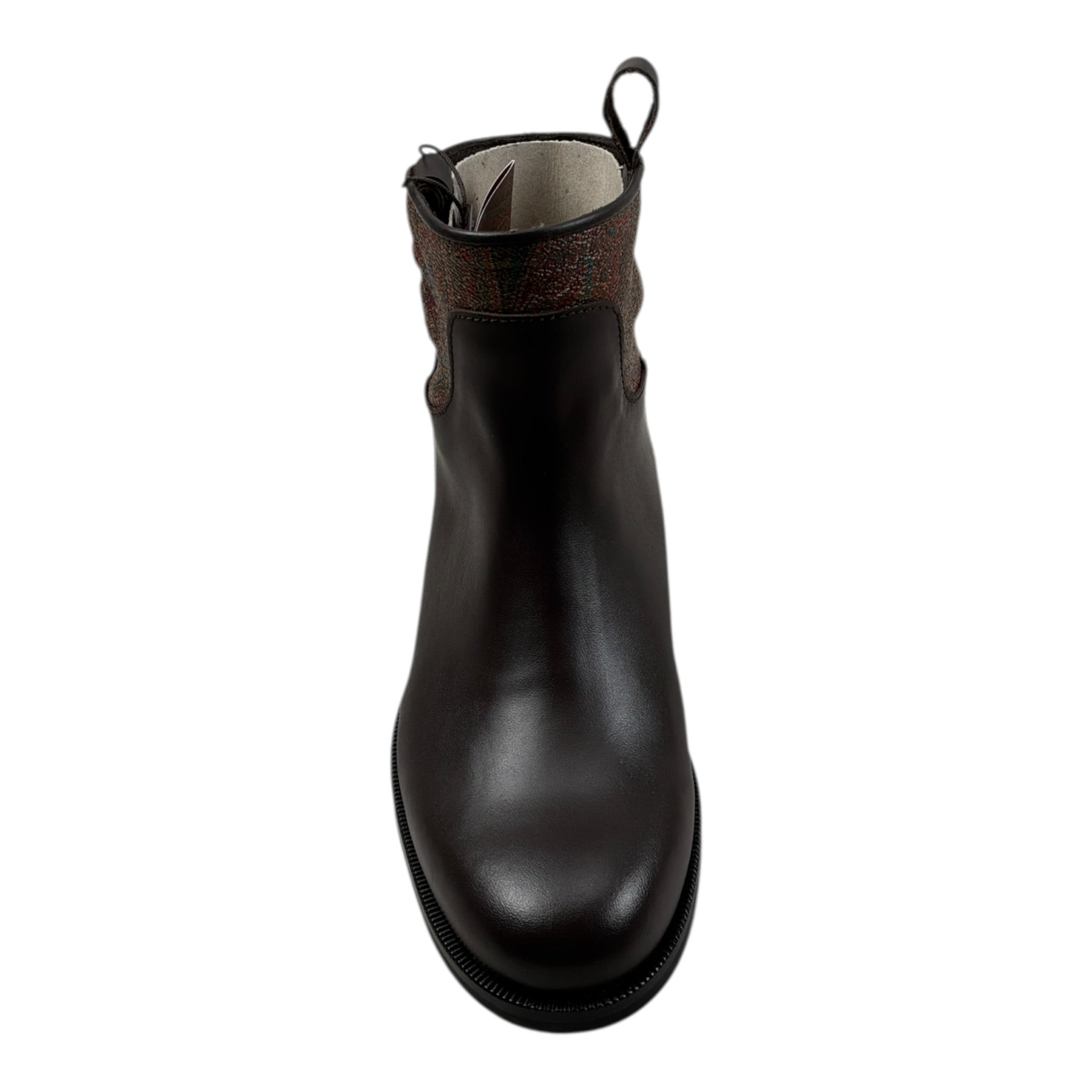 Etro Stivale Basso tinta unita con Fantasia Marrone per Bambina GX0A36 MARRONE ETRO 