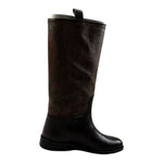 Etro Stivale tinta unita con Fantasia Marrone per Bambina GX0A46 MARRONE ETRO 