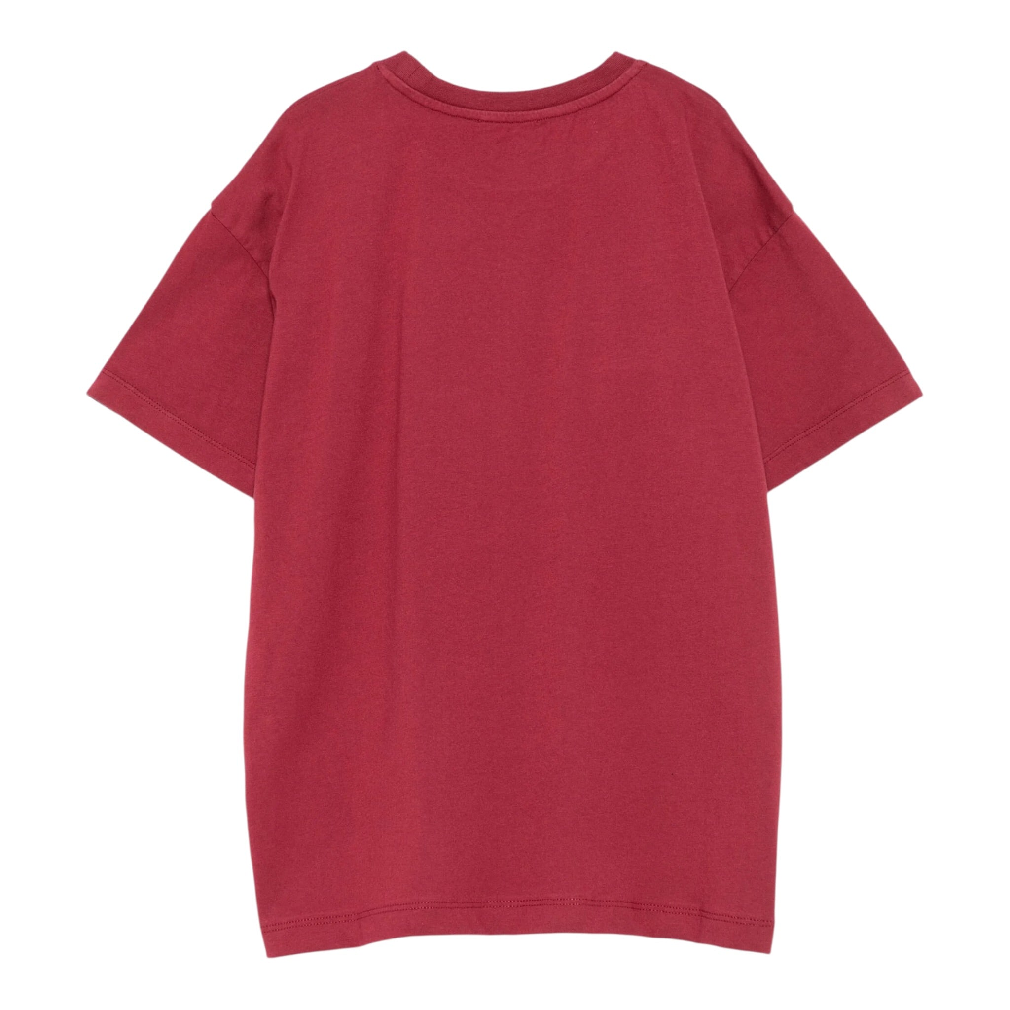 Etro T-Shirt Girocollo tinta unita con Stampa Bordeaux per Bambina GX8P21 BORDEAUX ETRO 