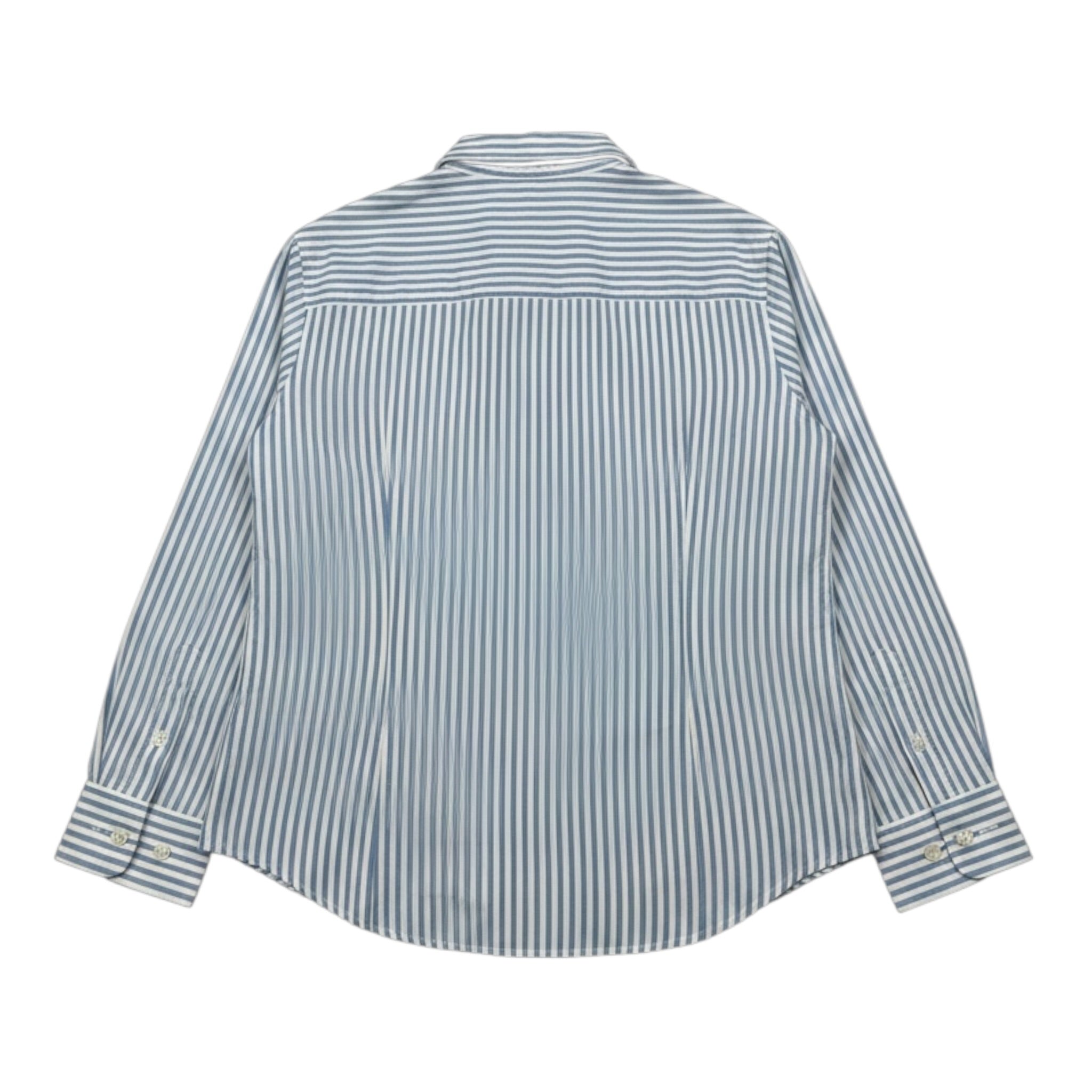 Fay Camicia Manica Lunga Fantasia A Righe Azzurro per Bambino FS5P00 AZZURRO FAY 