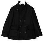 Fay Cappotto tinta unita con Bottoni Blu per Bambino FV2P97 BLU FAY 