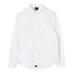 Fay Camicia tinta unita con Logo Bianco per Bambino FW5Q20 BIANCO FAY 