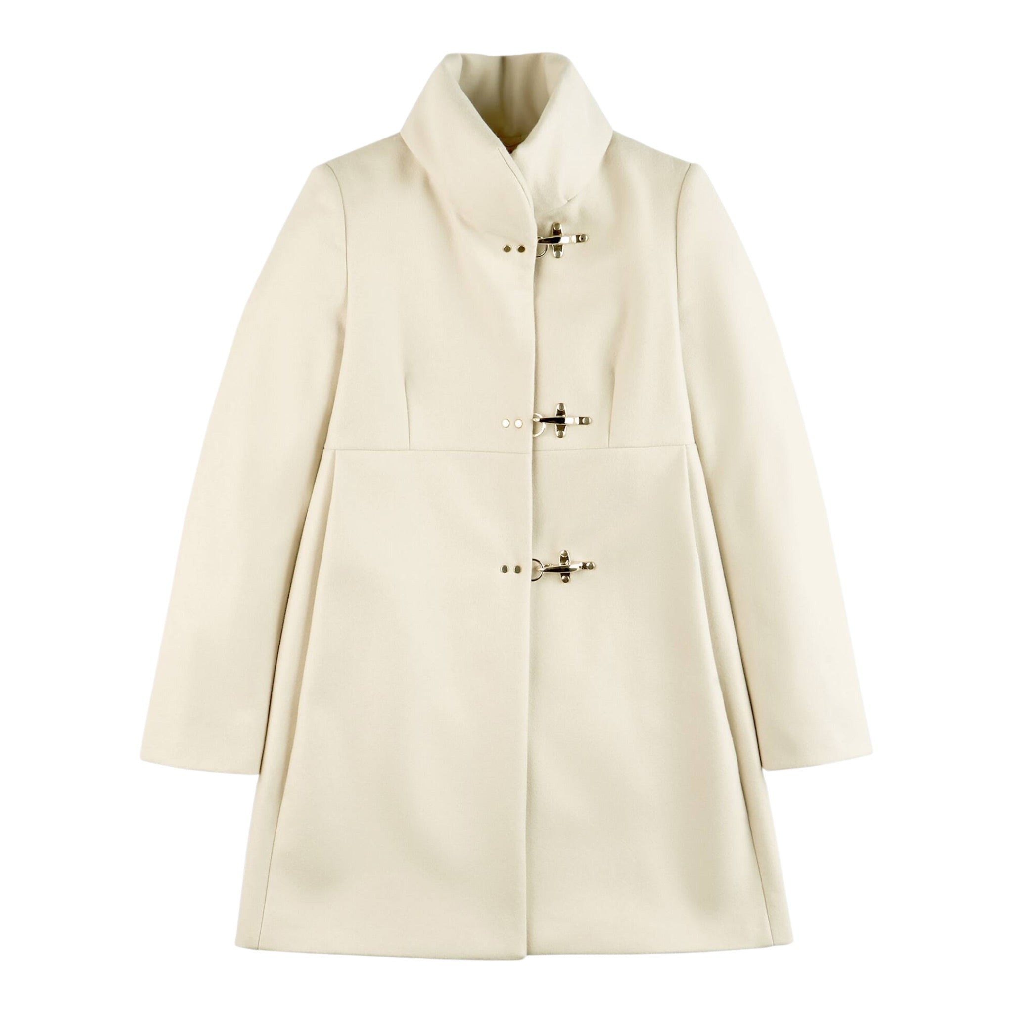 Fay Cappotto tinta unita Panna per Bambina FX2A30 PANNA FAY 