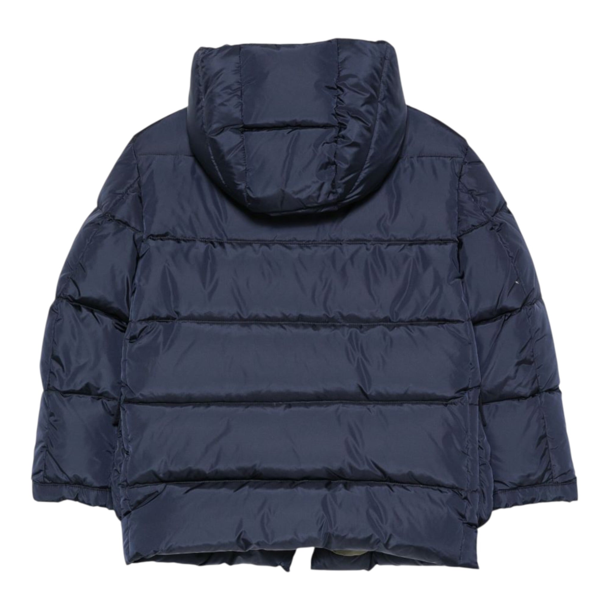 Fay Giubbino tinta unita con Cappuccio Blu per Bambino FX2P00X BLU FAY 