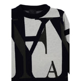 Fay Maglia Girocollo tinta unita con Logo Blu per Bambino FX9P50X BLU FAY 