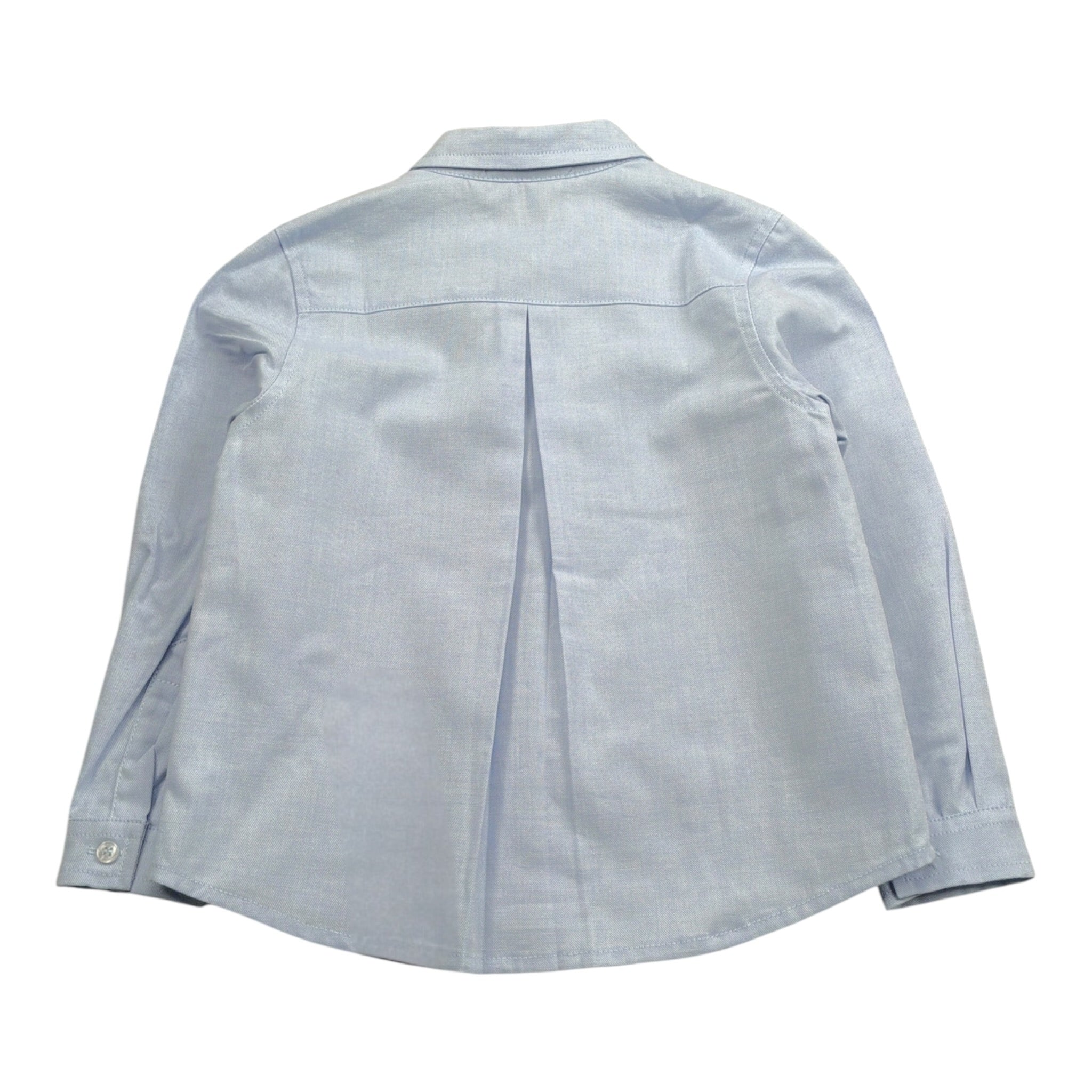 Fina Ejerique Camicia tinta unita Manica Lunga Azzurro per Bambino O25S42 AZZURRO FINA EJERIQUE 