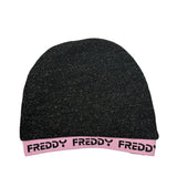 Freddy Cappello tinta unita con Logo Nero per Bambina FR2143 NERO FREDDY 