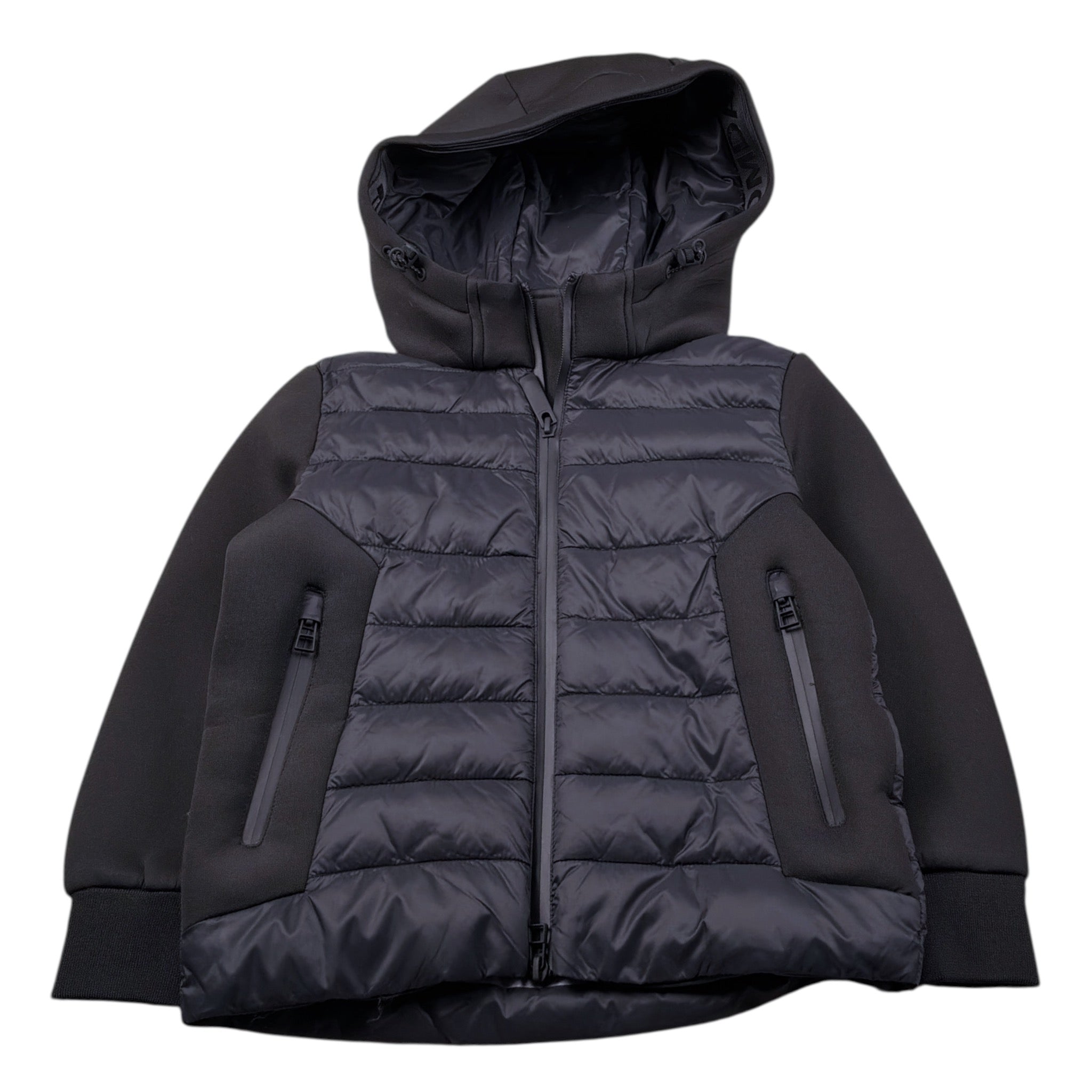 Freedomday Giubbino Bicolore con Zip E Cappuccio Nero per Bambino 4031O00006 NERO FREEDOMDAY 