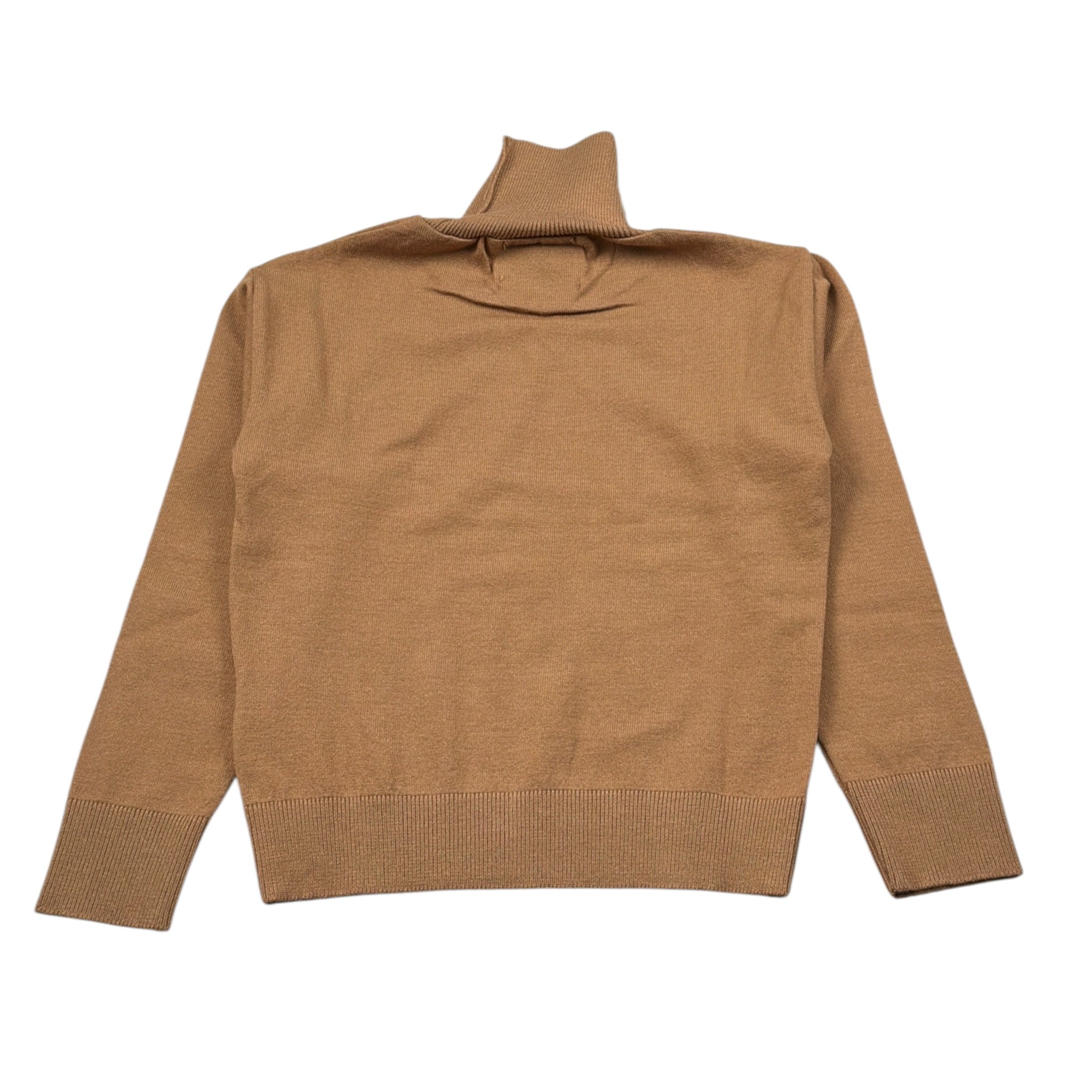 Gabriella Gucci Maglia Collo Alto tinta unita Beige per Bambina GK077 BEIGE GABRIELLA GUCCI 