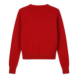 Gaelle Maglia tinta unita con Stampa Rosso per Bambina 2741W00561X ROSSO GAELLE 
