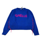 Gaelle Maglia tinta unita con Stampa Cobalto per Bambina 2741W00564 COBALTO GAELLE 