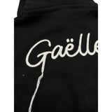 Gaelle Felpa In Maglia con Zip E Cappuccio tinta unita Nero per Bambina 2741WY00569 NERO GAELLE 