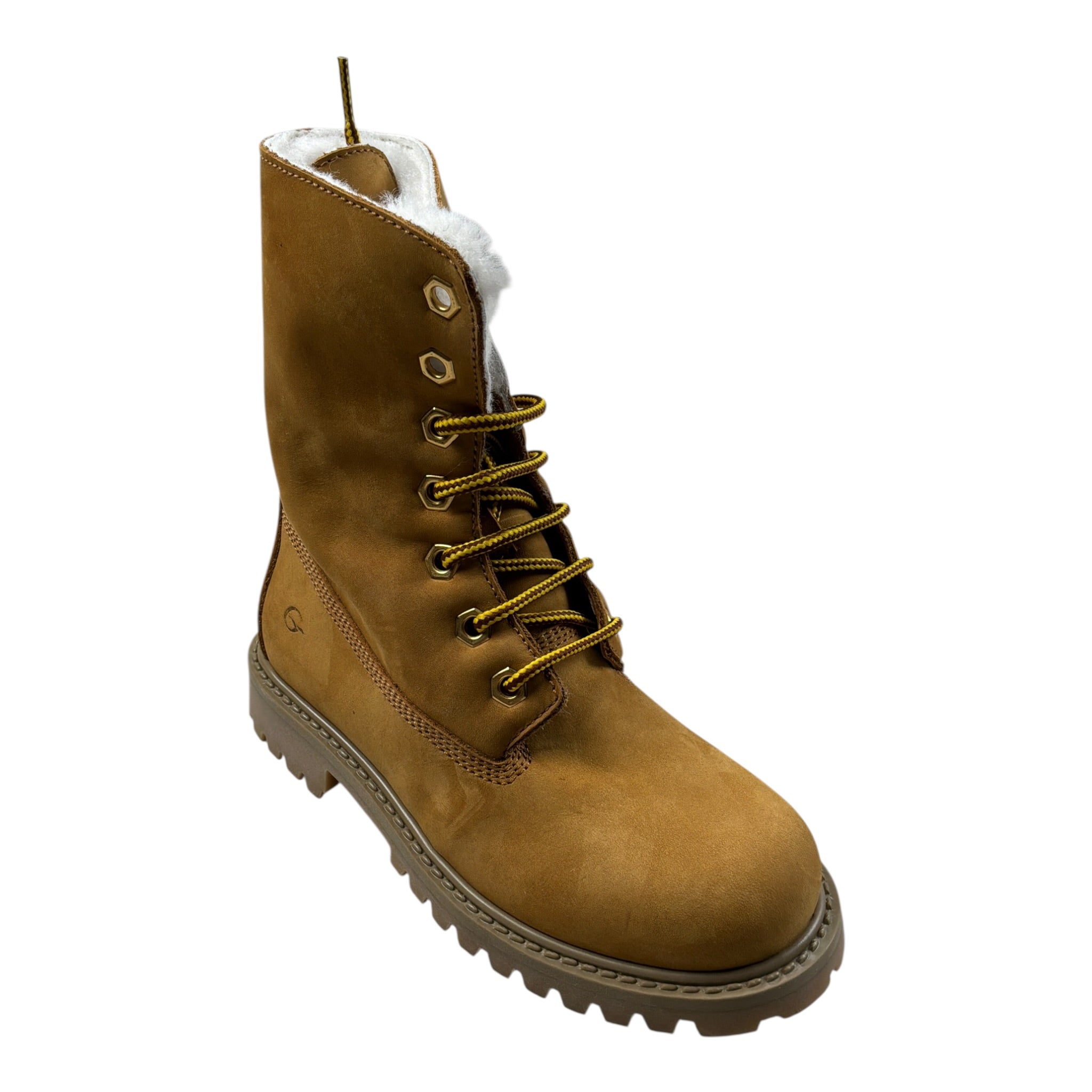 Gallucci Stivali tinta unita con Lacci Beige per Bambino J01077AM BEIGE GALLUCCI 