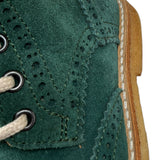 Gallucci Polacchina tinta unita con Lacci Verde per Bambino J05037AM VERDE GALLUCCI 
