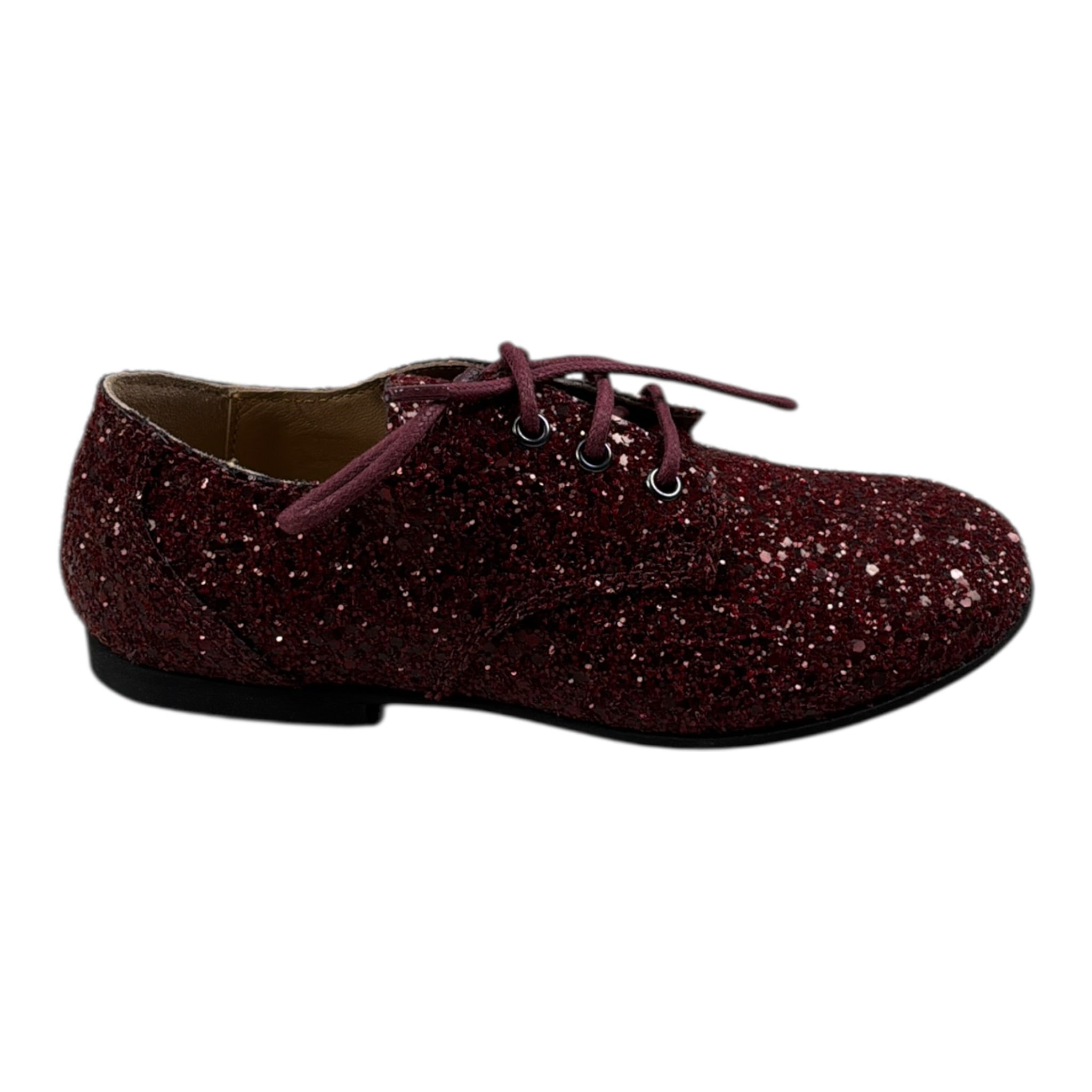 Gallucci Mocassino tinta unita con Brillantini Bordeaux per Bambina T00115HM BORDEAUX GALLUCCI 